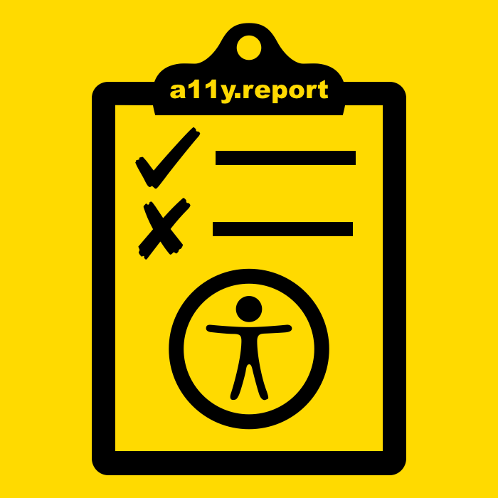 Raport dostępności - logo